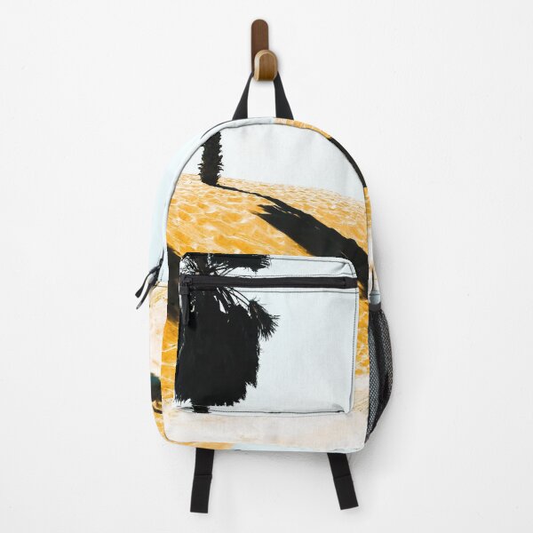 Item preview, palm tree and sandy beach at Oxnard Beach, California, USA designed and sold by Mrvell.