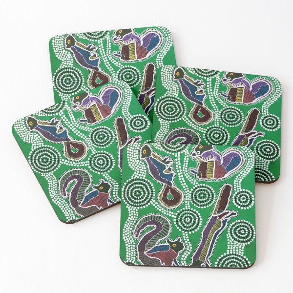 Item preview, Squirrels the dreaming aboriginal designed and sold by DJVYEATES.