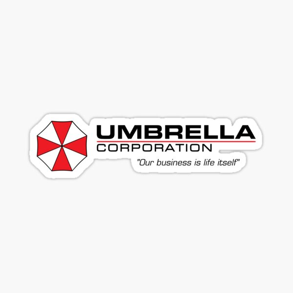 Umbrella Corporation Resident Evil Sticker