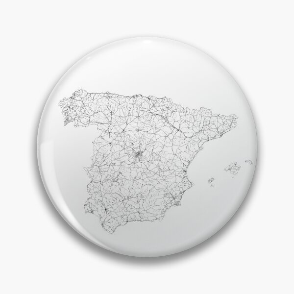 Item preview, Spain Map, Art Print By LandSartprints designed and sold by LandSartprints.