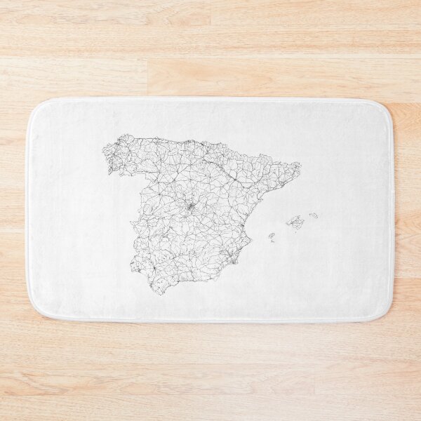 Item preview, Spain Map, Art Print By LandSartprints designed and sold by LandSartprints.