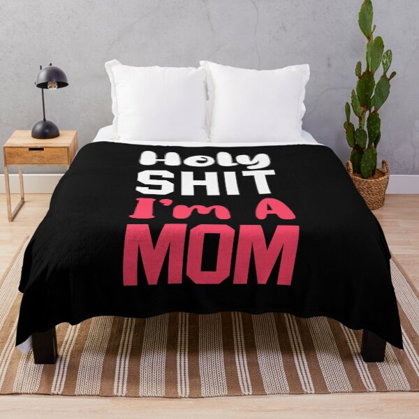 Item preview, Holy Shit I'm A Mom - Funny New Mom designed and sold by T-shirt For You.
