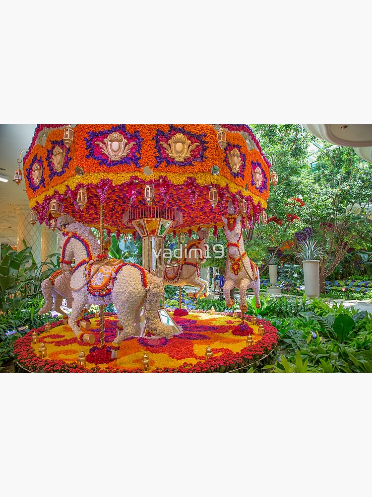"USA. Nevada. Las Vegas. Wynn Casino & Hotel. Garden." Sticker for Sale ...