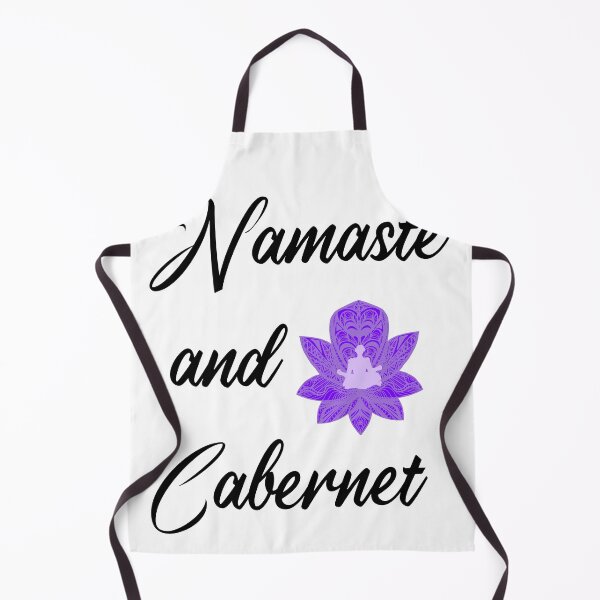 Artikelvorschau, Namaste und Cabernet T-Shirt entworfen und verkauft von Perfectstyles.