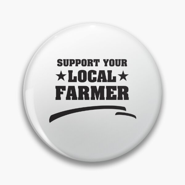 Item preview, Support Your Local Farmers t-shirt  designed and sold by Perfectstyles.