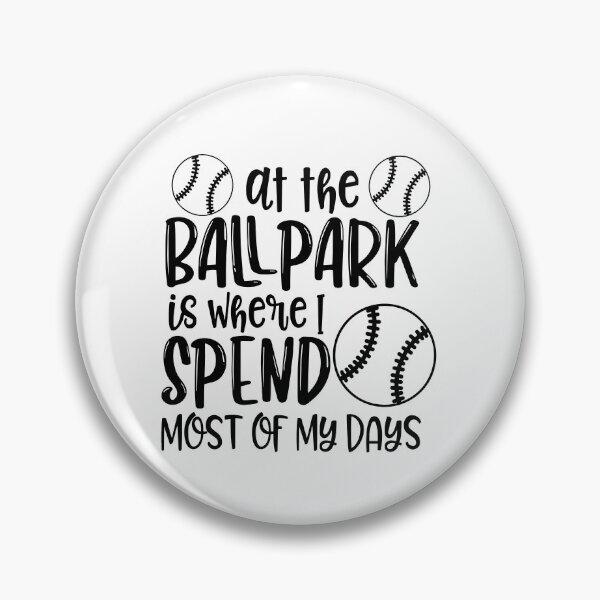 Item preview, At the Ballpark is Where I Spend Most of My Days t-shirt  designed and sold by Perfectstyles.