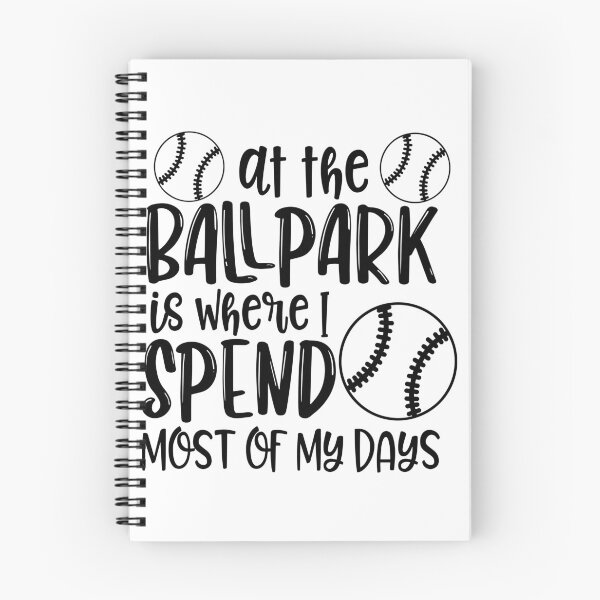 Item preview, At the Ballpark is Where I Spend Most of My Days t-shirt  designed and sold by Perfectstyles.