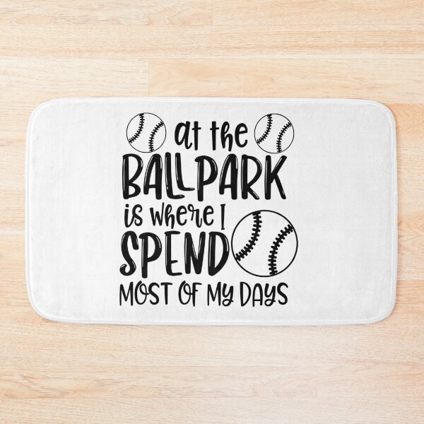 Item preview, At the Ballpark is Where I Spend Most of My Days t-shirt  designed and sold by Perfectstyles.