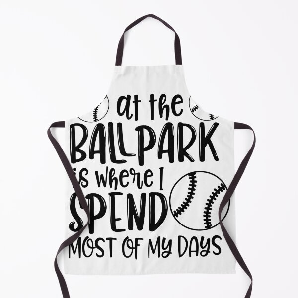 Item preview, At the Ballpark is Where I Spend Most of My Days t-shirt designed and sold by Perfectstyles.