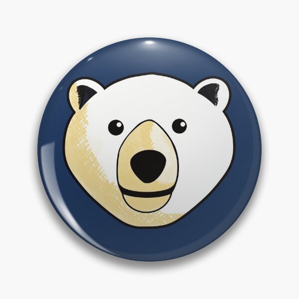 Item preview, Polar Bear Head  designed and sold by Funful.