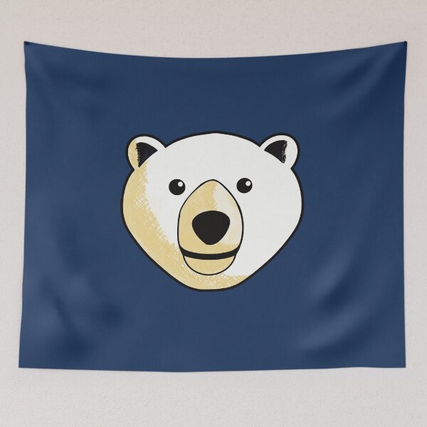 Item preview, Polar Bear Head  designed and sold by Funful.