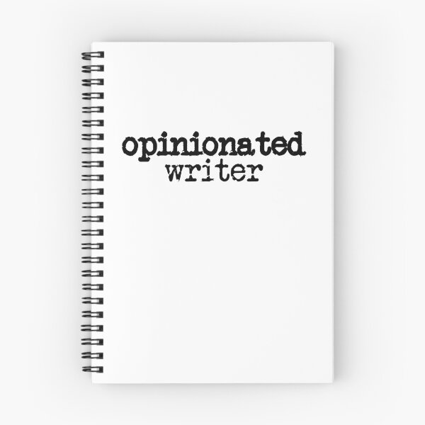 Item preview, opinionated writer designed and sold by TeaRoseWriter.