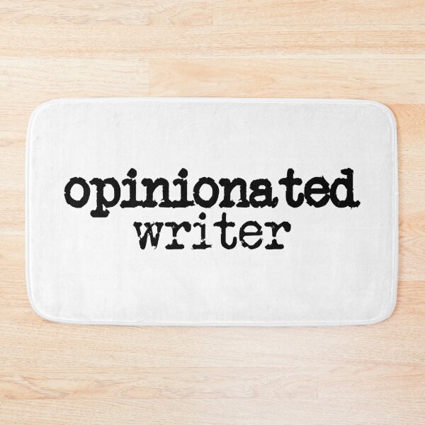 Item preview, opinionated writer designed and sold by TeaRoseWriter.