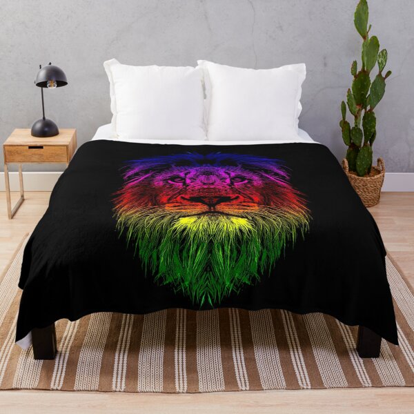 Item preview, Colorful lion head designed and sold by Mila1946.
