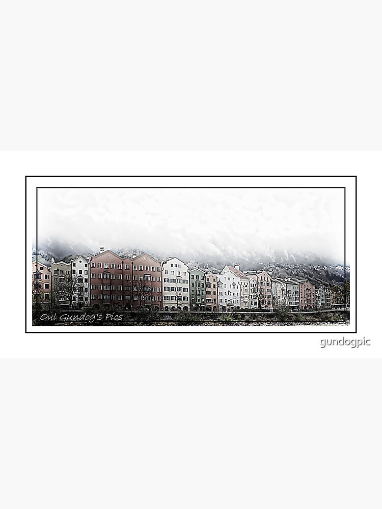 "Weicher Tag in Innsbruck" Poster for Sale by gundogpic Redbubble