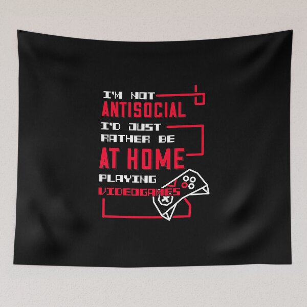 Item preview, Keep Gamer Antisocial Distance designed and sold by titanosdesign.