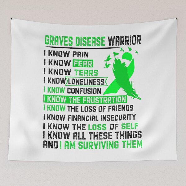 Item preview, I Am Graves Disease Warrior, I Know All These Things and I Am Surviving Them designed and sold by DianabellShop.