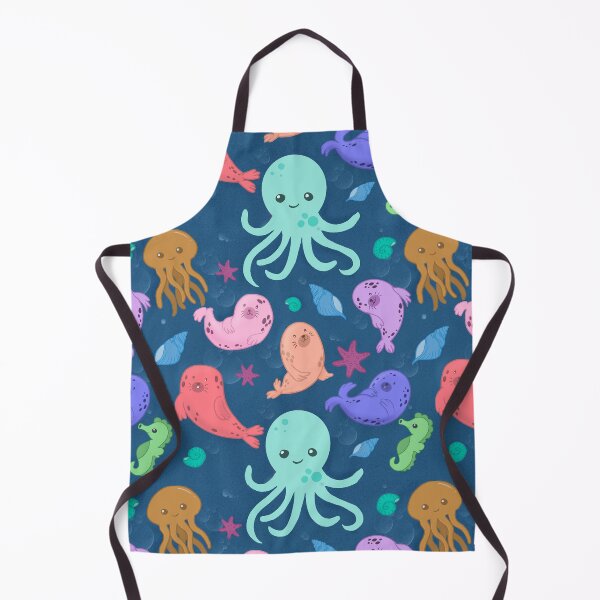 Item preview, Funny vibrant Ocean pattern designed and sold by amethystdesign.