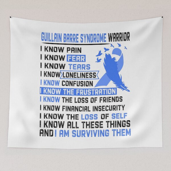 Item preview, I Am Guillain Barre Syndrome Warrior, I Know All These Things and I Am Surviving Them designed and sold by DianabellShop.