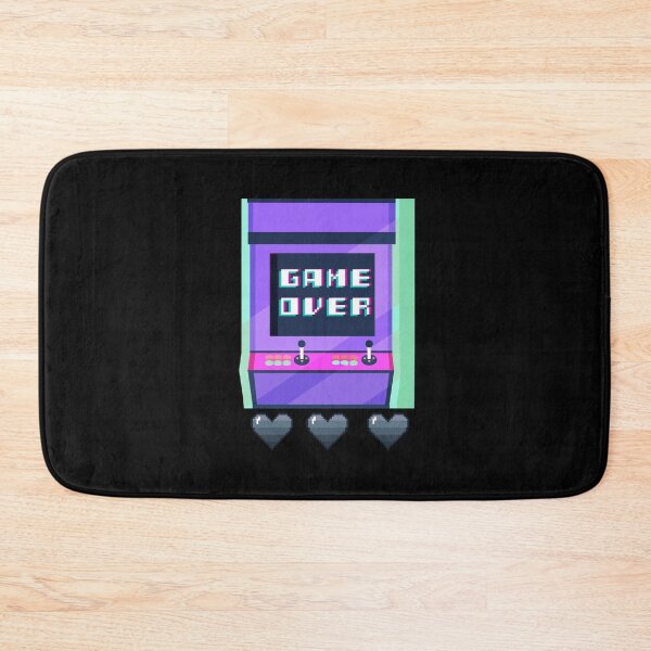 Item preview, Game Over Gaming Gamer Pixel Art Retro designed and sold by titanosdesign.