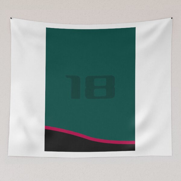 Item preview, Aston Martin F1 2021 - Lance Stroll #18 designed and sold by TheZestyOranges.
