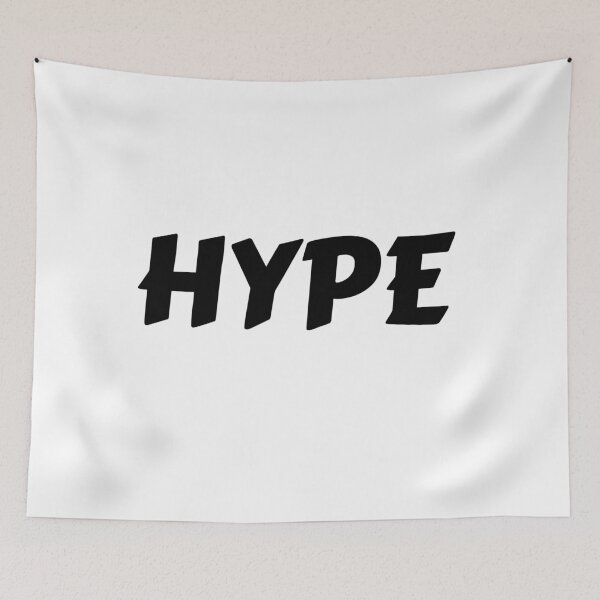 Item preview, Black Text Hype Designs designed and sold by SeventhGate.