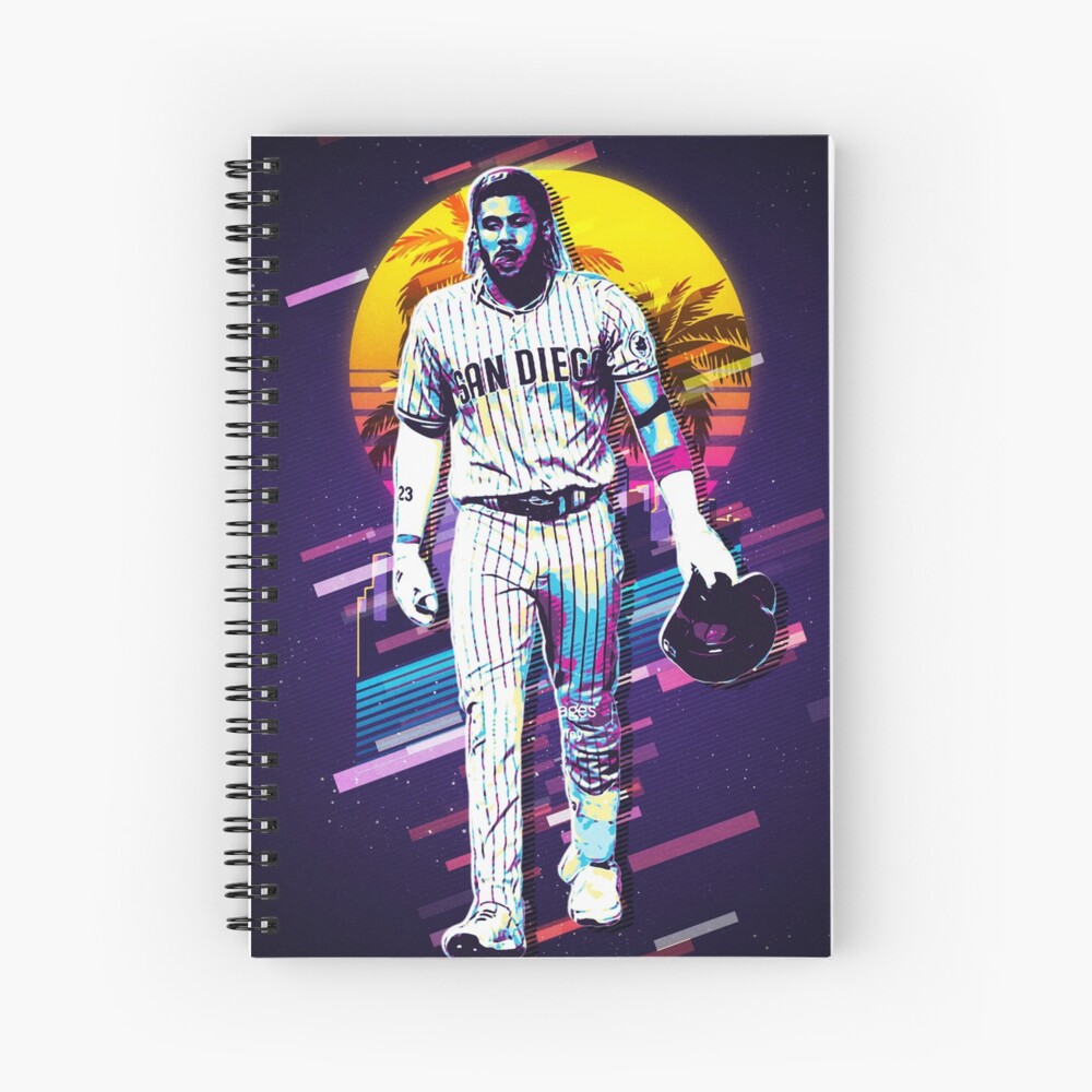 Fernando Tatis Jr. - Baseball Art - Tatis Spiral Notebook for