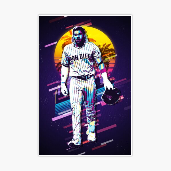 Tatis Jr Jersey Sticker for Sale by cocreations