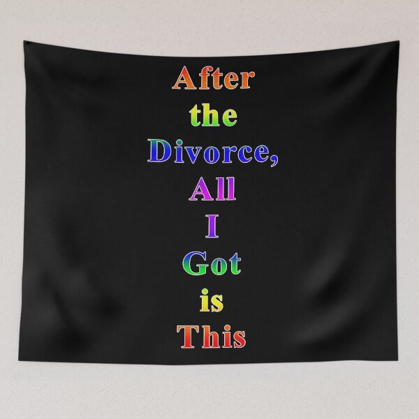 Item preview, After The Divorce... designed and sold by KATKattalestv.