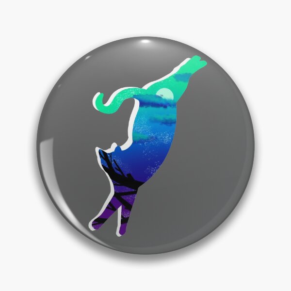 Artikelvorschau, Nachtkatzensilhouette entworfen und verkauft von Platinumfrog.