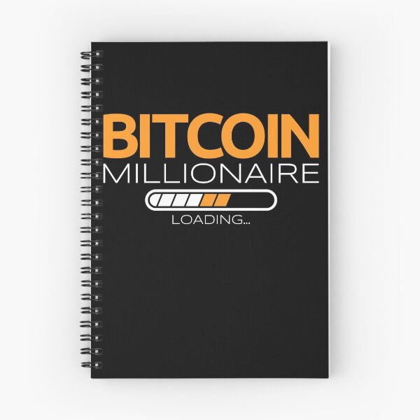 Item preview, Bitcoin Millionaire Loading BTC Crypto Miner Trader Bitcoin Gear designed and sold by DynamicDesign.