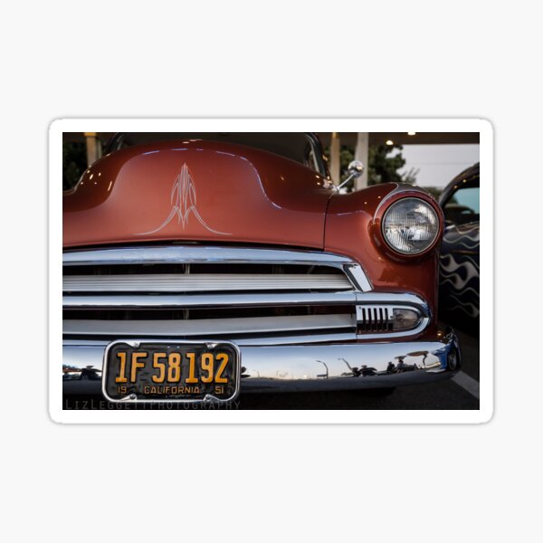 California Pinstripe - Liz Leggett Photography Sticker