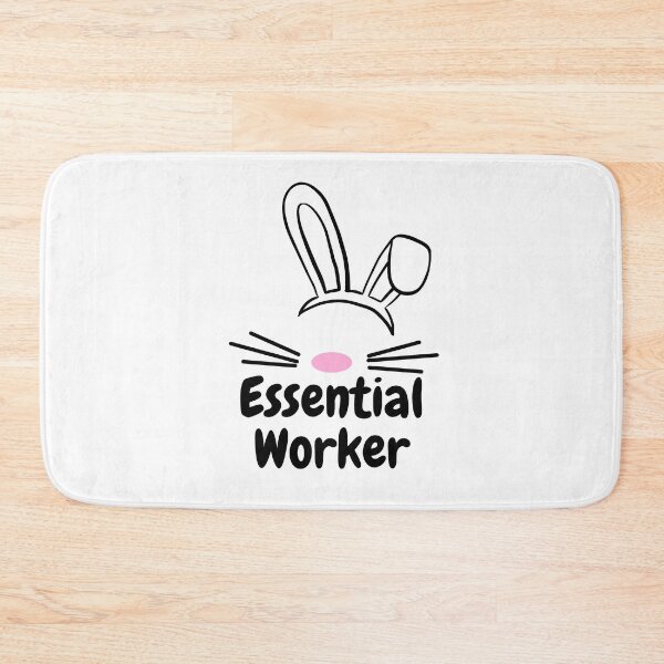 Item preview, Essential Worker Easter Bunny Ears designed and sold by WhimsicaliTee.