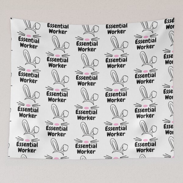 Item preview, Essential Worker Easter Bunny Ears designed and sold by WhimsicaliTee.