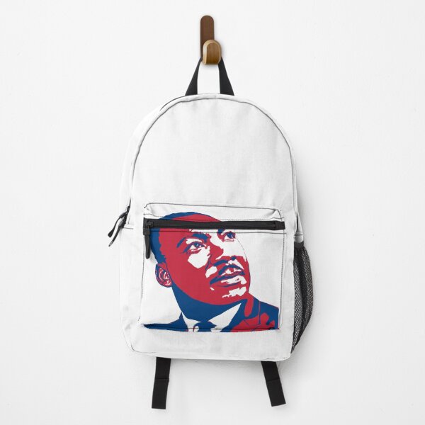 Item preview, Martin Luther King, MLK in Color Printing in Patriot, Portrait Print colors Art designed and sold by Marcin Adrian.