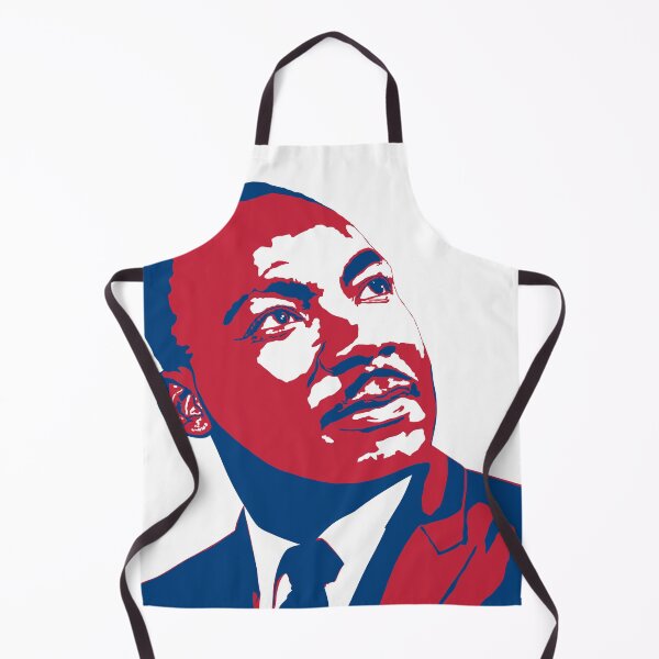 Item preview, Martin Luther King, MLK in Color Printing in Patriot, Portrait Print colors Art designed and sold by Marcin Adrian.