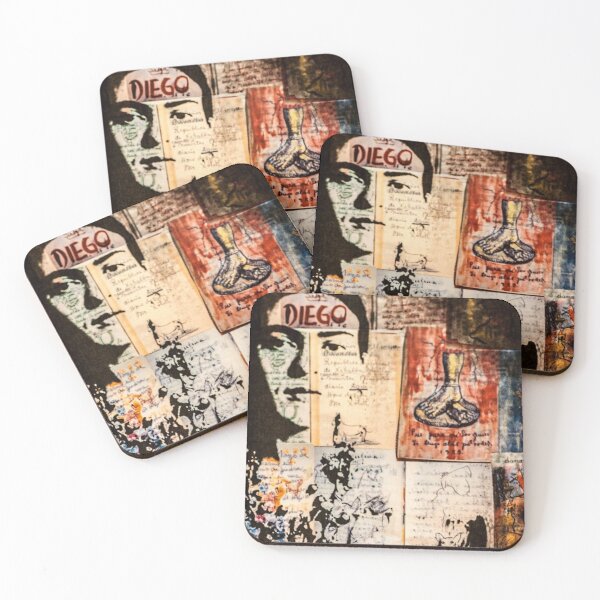 Item preview, Frida - Diego in mind, details, tribute to Frida Kahlo by Fausto Novelli F&N designed and sold by GudNius.