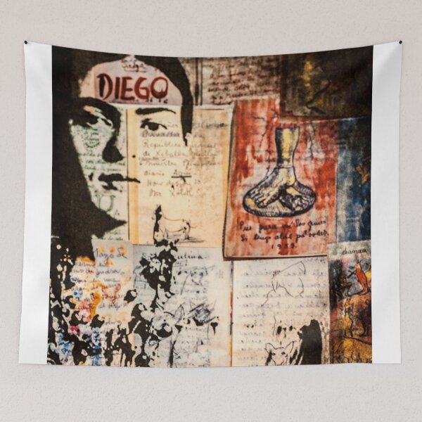 Item preview, Frida - Diego in mind, details, tribute to Frida Kahlo by Fausto Novelli F&N designed and sold by GudNius.