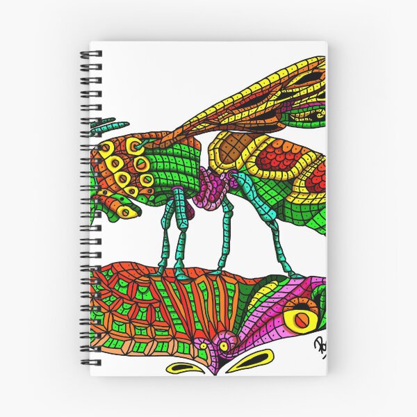 Item preview, Decorative Wasp Wasp Colorful Deco designed and sold by AriArt78.