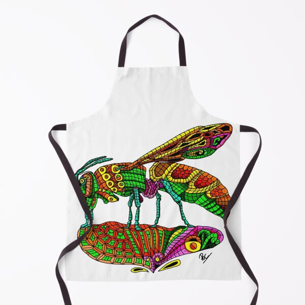 Item preview, Decorative Wasp Wasp Colorful Deco designed and sold by AriArt78.