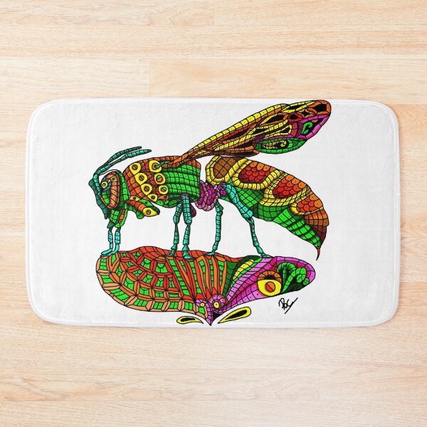 Item preview, Decorative Wasp Wasp Colorful Deco designed and sold by AriArt78.
