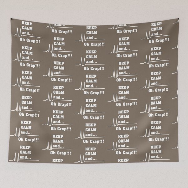 Item preview, Funny Cardiac Nurse or Nurse Asystole Design designed and sold by gailg1957.