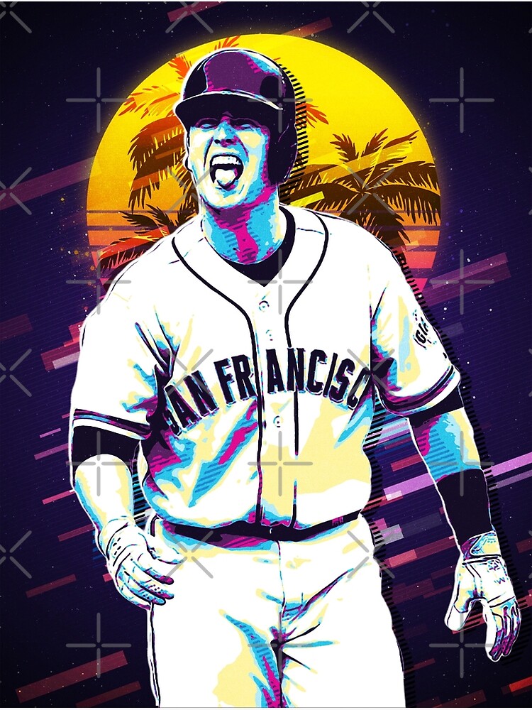 Buster Posey Grunge Poster for Sale by malako9215