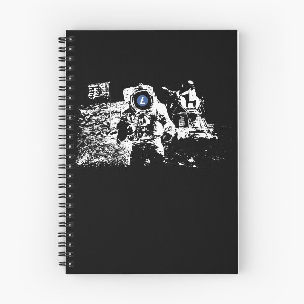 Artikelvorschau, Litecoin To The Moon HODL LTE Astronaut Crypto Trader Gear entworfen und verkauft von DynamicDesign.