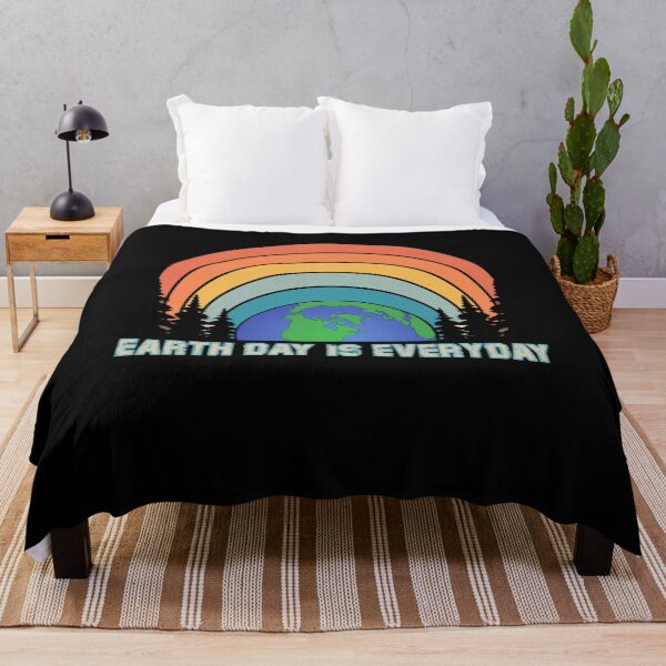 Item preview, Earth Day is Every Day Retro Faded Sunset designed and sold by Rabbitti.