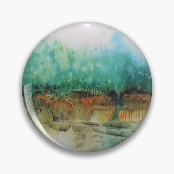 Item preview, Abstract Watercolor and Ink Painting designed and sold by Karlena Lewin Studio.