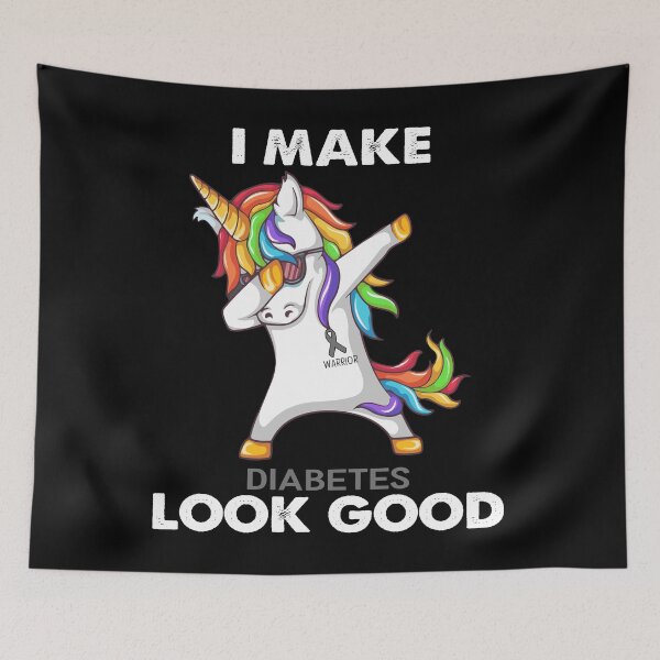 Item preview, I Make Diabetes Look Good Cute Unicorn Dabbing Diabetes Warrior designed and sold by heppenp.