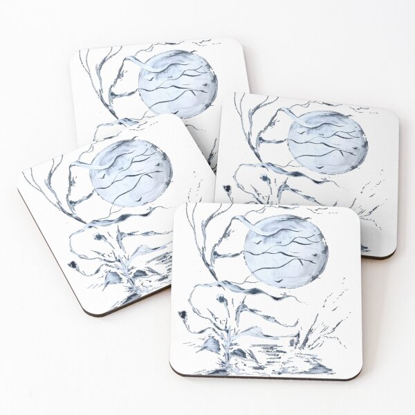 Item preview, moon trees stream manuelunsui designed and sold by manuelunsui.