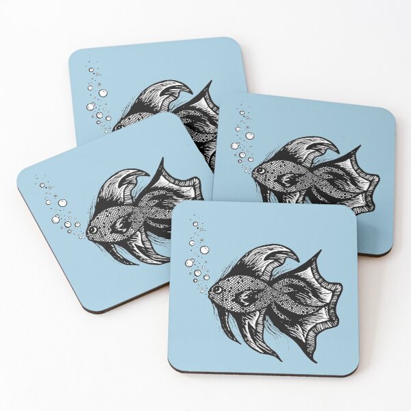 Item preview, Fish Drawing designed and sold by Arianna Khalil.