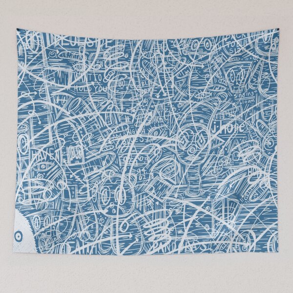 Item preview, j-hope Blue Side Album Art designed and sold by imgoodimdone.